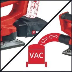 Einhell Ponceuse Vibrante Sans Fil TE-OS 18/230 Li- Solo Power X-Change (18V, Fixation Auto-agrippante, Semelle En Aluminium, Sac à Poussières, Avec 3 Feuilles De Papier Abrasif) Livré Sans Batterie Ni Chargeur -Ponceuse et polisseuse Soldes 37014964 3