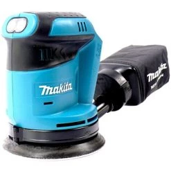 Makita BBO 180 RFJ Ponceuse Excentrique 18V Li-ion + 2x Batteries 3.0Ah + Chargeur + Coffret Makpac -Ponceuse et polisseuse Soldes 37442504 4
