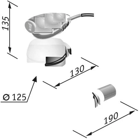 Ponceuse Excentrique XS 713 - Ø125mm - 180W - Flex 4 Ponceuse Excentrique XS 713 - Ø125mm - 180W - Flex – Image 2