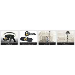 PEUGEOT PSP Peugeot - Ponceuse Placo Plâtre Télescopique 810W 225mm - ENERGYSand-225 -Ponceuse et polisseuse Soldes 3767294 3