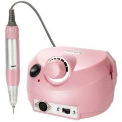 HAPPYSHOPPING Kits De Manucure De Polisseuse De Fichiers De Perceuse Electrique Professionnelle Outils De Salon De Manucure, Modele: Prise UE Rose - Modele:Prise EU Rose