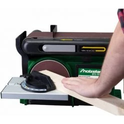 Ponceuse à Bois Combinée à Bande Et Disque 370W Holzstar BTS151 -Ponceuse et polisseuse Soldes 38294658 3