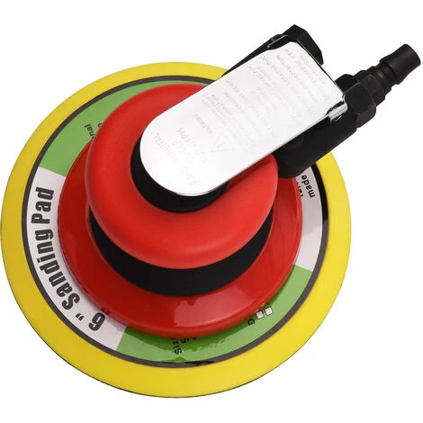 ASUPERMALL Ponceuse Pneumatique De Poncage De 6 Pouces De Poncage De Poncage Pour Mur De Voiture En Bois En Bois 13500Rpm Rouge, Rouge 4 ASUPERMALL Ponceuse Pneumatique De Poncage De 6 Pouces De Poncage De Poncage Pour Mur De Voiture En Bois En Bois 13500Rpm Rouge, Rouge – Image 2