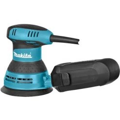 Makita Ponceuse Avec Sac à Poussière 300 W Bleu Et Noir -Ponceuse et polisseuse Soldes 39703495 3