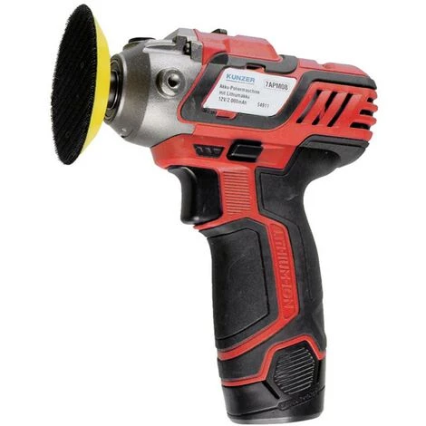 Kunzer 7APM08 Polisseuse Sans Fil 12 V 2800 - 8000 Tr/min 75 Mm 3 Kunzer 7APM08 Polisseuse Sans Fil 12 V 2800 - 8000 Tr/min 75 Mm