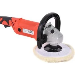 GOPLUS Machine à Polir Polisseuse 1500W Vitesse 1000-3000 RPM Réglable En Cuivre Robuste Avec Poignée Confortable Et Un Set D’Accessoires Pour Polissage De Voiture -Ponceuse et polisseuse Soldes 40243143 3