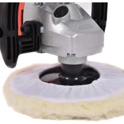 GOPLUS Machine à Polir Polisseuse 1500W Vitesse 1000-3000 RPM Réglable En Cuivre Robuste Avec Poignée Confortable Et Un Set D’Accessoires Pour Polissage De Voiture -Ponceuse et polisseuse Soldes 40243143 4