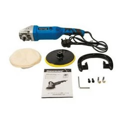 SILVERLINE PONCEUSE-POLISSEUSE 180 Mm, 1 500 W 7 SILVERLINE PONCEUSE-POLISSEUSE 180 Mm, 1 500 W -Ponceuse et polisseuse Soldes 40288725 3