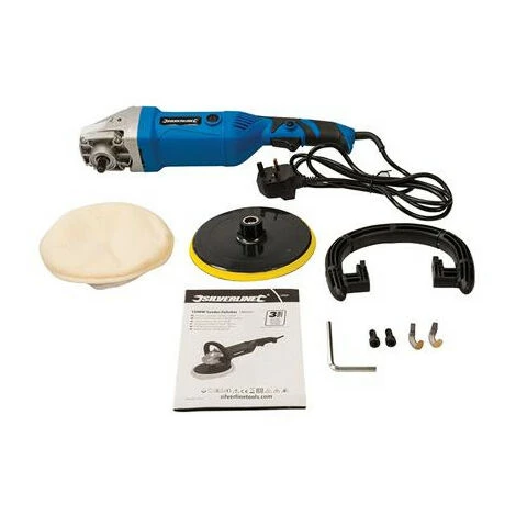 SILVERLINE PONCEUSE-POLISSEUSE 180 Mm, 1 500 W 5 SILVERLINE PONCEUSE-POLISSEUSE 180 Mm, 1 500 W – Image 3