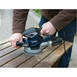 GMC PONCEUSE ORBITALE EXCENTRIQUE FILAIRE 430 W - 2 PLATEAUX (150 Mm Et 125 Mm) -Ponceuse et polisseuse Soldes 40288834 2