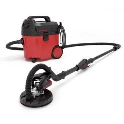 Ponceuse Girafe MENZER LHS 225 VARIO Avec Système Télescopique Et Aspirateur Industriel VC 760 / + Kit D’abrasifs