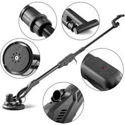 STAHLWERK Ponceuse à Sec Puissante Ponceuse à Col Long Avec Technologie Brushless 500 Watts Et Fonction De Démarrage Progressif