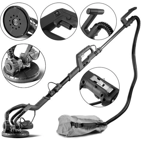 STAHLWERK TS-750 ST Ponceuse Puissante Pour Cloisons Sèches Qualité Professionnelle Pour Murs Et Plafonds 750 Watts Grand Disque De Ponçage Et Fonction D'aspiration 4 STAHLWERK TS-750 ST Ponceuse Puissante Pour Cloisons Sèches Qualité Professionnelle Pour Murs Et Plafonds 750 Watts Grand Disque De Ponçage Et Fonction D'aspiration – Image 2