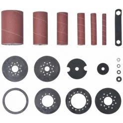 HAPPYSHOPPING Ponceuse A Axe Oscillant 450 W Bleu 10 HAPPYSHOPPING Ponceuse A Axe Oscillant 450 W Bleu -Ponceuse et polisseuse Soldes 41593345 4