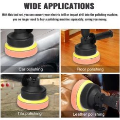 ASUPERMALL Machine De Polissage De Voiture 5 Pouces Da Machine Excentrique Perceuse Electrique Perceuse De Perceuse Modifiee Vibrations Polissage Machir Accessoire Set Auto Metal Polissage Wood Machine D'Epilation -Ponceuse et polisseuse Soldes 42110829 5