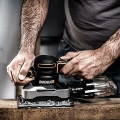 Ponceuse Orbitale 270W 90X187Mm/2Kg Worx 120509 -Ponceuse et polisseuse Soldes 42135588 3