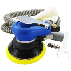 THSINDE Ponceuse Pneumatique Orbitale Aléatoire Auto-aspirateur De 5 Po Ponceuse Orbitale Avec Tuyau Et Sac -Ponceuse et polisseuse Soldes 42180342 4