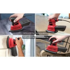 Ponceuse A Souris Meterk 200W EU -Ponceuse et polisseuse Soldes 42187088 3