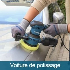 WESCO Ponceuses Excentrique 12000RPM 125mm, 300W Ponceuse Orbitale 11 WESCO Ponceuses Excentrique 12000RPM 125mm, 300W Ponceuse Orbitale -Ponceuse et polisseuse Soldes 42308365 5
