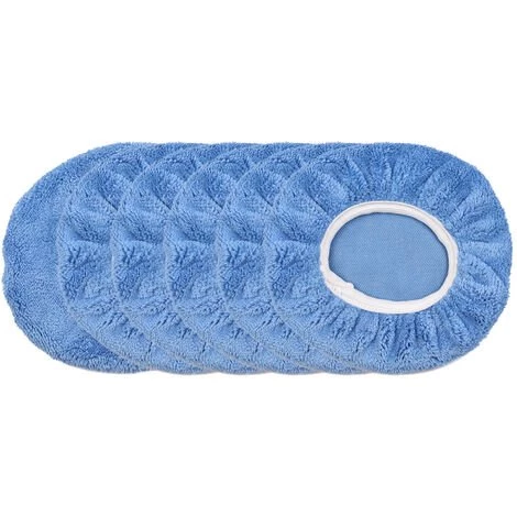 ASUPERMALL 6Pcs Polissage Tampons De Polissage 5-6 Pouces Coussinets De Capot De Polissage De Voiture Pour Le Polissoir De La Voiture Polisseuse Polissage Cireil, Bleu, Paquet De 6 3 ASUPERMALL 6Pcs Polissage Tampons De Polissage 5-6 Pouces Coussinets De Capot De Polissage De Voiture Pour Le Polissoir De La Voiture Polisseuse Polissage Cireil, Bleu, Paquet De 6