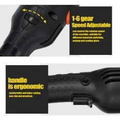 BARES Polisseuse Voiture, 1200W 220V Vitesse Réglable Voiture Electrique Polisseuse Machine à Cirer Automobile Meubles Outil De Polissage -Ponceuse et polisseuse Soldes 43569110 4