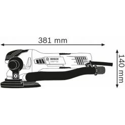 Bosch Random Orbit Sander GET 55-125 -Ponceuse et polisseuse Soldes 43915425 3