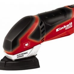 EINHELL Deltaschleifer TE-DS 20E Avec 10 Feuilles De Ponçage -Ponceuse et polisseuse Soldes 43925424 3
