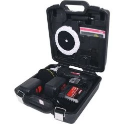 KSTOOLS® KS TOOLS Polisseuse Sur Batterie, 2.300 Tr/min 18V, Avec 2 Batteries Et Chargeur