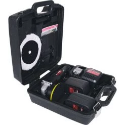 KSTOOLS® KS TOOLS Polisseuse Sur Batterie, 2.300 Tr/min 18V, Avec 2 Batteries Et Chargeur -Ponceuse et polisseuse Soldes 44416864 4