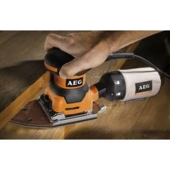 Ponceuse Vibrante électrique AEG 260W 254mm FDS 140 -Ponceuse et polisseuse Soldes 4502775 3