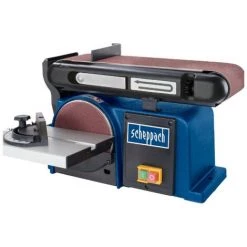Pack SCHEPPACH Ponceuse à Bande Et à Disque 370W - BTS900 - 3 Bandes Abrasives - 9 Disques Abrasifs -Ponceuse et polisseuse Soldes 45816450 4