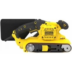 Ponceuse à Bande 1010 W Vitesse 390 M/min, Plateau 533 X 76 Mm, Filaire Et Compacte STANLEY Fatmax FMEW204K-QS - Livrée En Mallette Avec 1 Abrasif -Ponceuse et polisseuse Soldes 46233466 5