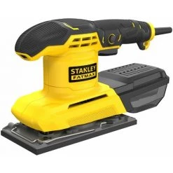 Ponceuse Tiers De Feuille 280 W 12 000 Trs/min Plateau 187 X 90 Mm - STANLEY Fatmax FMEW214K-QS - Livrée En Mallette Avec 1 Abrasif