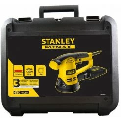 Ponçeuse Excentrique 480W - 125mm, Malette De Transport Robuste - STANLEY Fatmax FME440K-QS -Ponceuse et polisseuse Soldes 46233565 3
