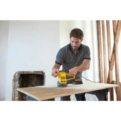 Ponçeuse Excentrique 480W - 125mm, Malette De Transport Robuste - STANLEY Fatmax FME440K-QS -Ponceuse et polisseuse Soldes 46233565 5