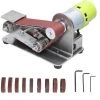 ASUPERMALL Ponceuse Multifonctionnelle Mini Ponceuse à Bande électrique Avec 10Pcs 30Mm Papier De Verre, Sans Alimentation électrique - Sans Alimentation électrique -Ponceuse et polisseuse Soldes 46315360 1