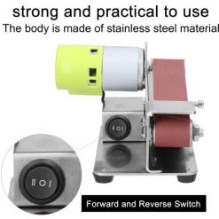 ASUPERMALL Ponceuse Multifonctionnelle Mini Ponceuse à Bande électrique Avec 10Pcs 30Mm Papier De Verre, Sans Alimentation électrique - Sans Alimentation électrique -Ponceuse et polisseuse Soldes 46315360 2