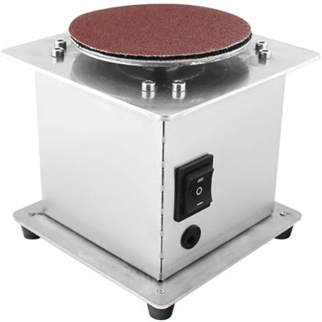 ASUPERMALL Mini Ponceuse à Disque D'établi Affûteuse De Bords électrique 7 Vitesses Variables 20 Disques De Ponçage Auto-Adhésifs 3 ASUPERMALL Mini Ponceuse à Disque D'établi Affûteuse De Bords électrique 7 Vitesses Variables 20 Disques De Ponçage Auto-Adhésifs