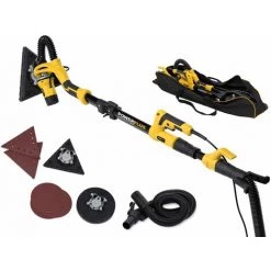 POWER PLUS Powerplus - Yellow - POWX0477 - A Balais à Charon - Ponceuse De Cloisons Sèches - 710W - 2-in-1