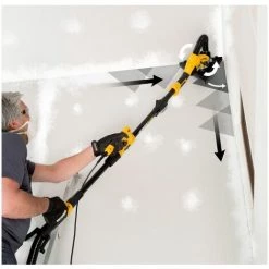 POWER PLUS Powerplus - Yellow - POWX0477 - A Balais à Charon - Ponceuse De Cloisons Sèches - 710W - 2-in-1 -Ponceuse et polisseuse Soldes 47939632 4