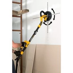 POWER PLUS Powerplus - Yellow - POWX0477 - A Balais à Charon - Ponceuse De Cloisons Sèches - 710W - 2-in-1 -Ponceuse et polisseuse Soldes 47939632 5