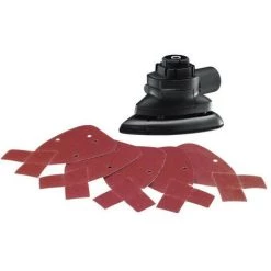 BLACK + DECKER Tete De Ponceuse Multievo BLACK+DECKER - Fixation Auto-agrippante (Livrée Avec 5 Abrasifs) - MTSA2-XJ