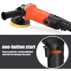SUPERSELLER Polisseuse Outil De Polissage De Meubles D'automobile De Machine De Cirage De Polisseuse électrique De Voiture De Vitesse Réglable De 1200W 220V, Type 1 - Type 1 -Ponceuse et polisseuse Soldes 48888621 5