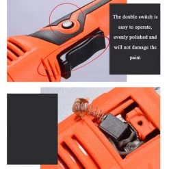 SUPERSELLER Polisseuse Outil De Polissage De Meubles D'automobile De Machine De Cirage De Polisseuse électrique De Voiture De Vitesse Réglable De 1580W 220V, Prise Européenne -Ponceuse et polisseuse Soldes 48888813 3
