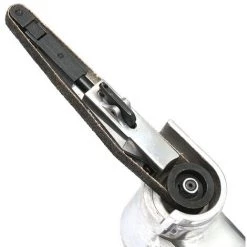 SUPERSELLER Ponceuse à Bande Ponceuse à Bande Pneumatique 3/8 "meuleuse D'angle D'air Avec Bandes Abrasives Pour Ensemble D'outils Pneumatiques De Ponçage De Compresseur D'air, 0 -Ponceuse et polisseuse Soldes 48888893 4