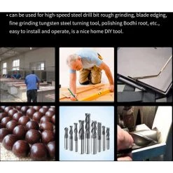 SUPERSELLER Ponceuse à Bande Mini Ponceuse à Bande Machine à Bande De Sable Ponceuse De Bureau Ponceuse à Bande Rectifieuse électrique Bricolage Machine à Polir, UE & 895 - UE & 895 -Ponceuse et polisseuse Soldes 48888910 4