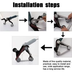 SUPERSELLER Ponceuse à Bande Accessoires Multifonctionnels D'adaptateur De Courroie De Ponçage De Meuleuse D'angle De Fer De Ponceuse De Meulage De Polisseuse, M14 - M14 -Ponceuse et polisseuse Soldes 48889389 3