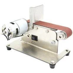 SUPERSELLER Ponceuse à Bande Ponceuse à Bande Horizontale Mini Ponceuse à Bande électrique Meuleuse Multifonctionnelle Meuleuse De Polissage Bricolage, 775 Moteur -Ponceuse et polisseuse Soldes 48889399 2