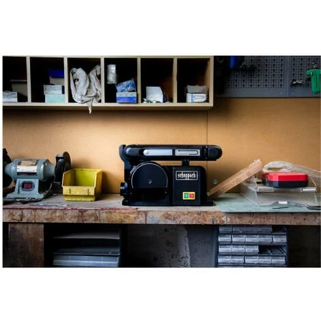 Ponceuse à Bande Et à Disque SCHEPPACH Black édition - 370W - BTS800 - Noir 5 Ponceuse à Bande Et à Disque SCHEPPACH Black édition - 370W - BTS800 - Noir – Image 3