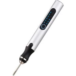 HAPPYSHOPPING Mini Stylo De Meulage électrique 3 Vitesses Batterie Au Lithium Nail Art Gravure Polissage, Argent - Argent 8 HAPPYSHOPPING Mini Stylo De Meulage électrique 3 Vitesses Batterie Au Lithium Nail Art Gravure Polissage, Argent - Argent -Ponceuse et polisseuse Soldes 49189948 2